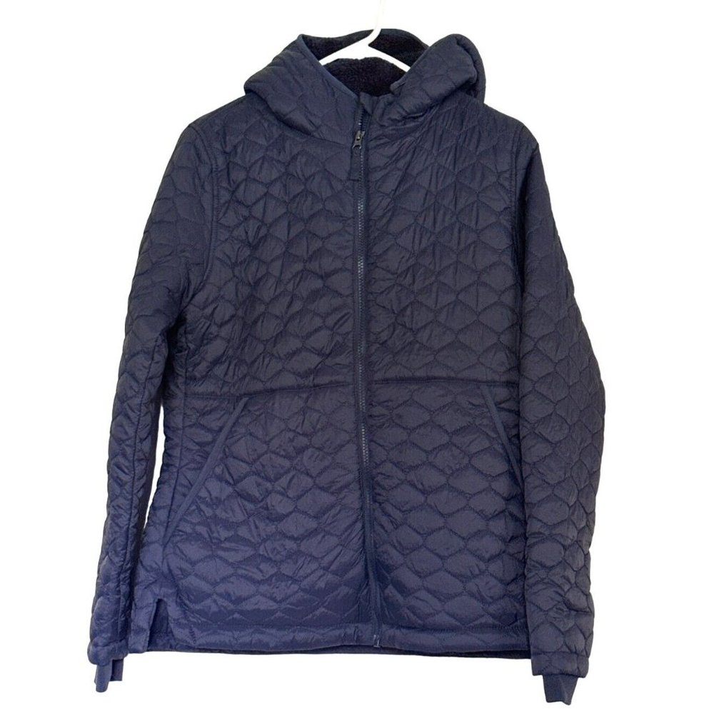 NWoT Amazon Essentials Womens Lightweight Hooded Jacket Blue Size M $80 AA237